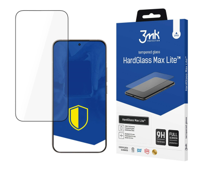 Szkło i folia ochronna 3mk HardGlass Max Lite Black do Xiaomi 15T 5G